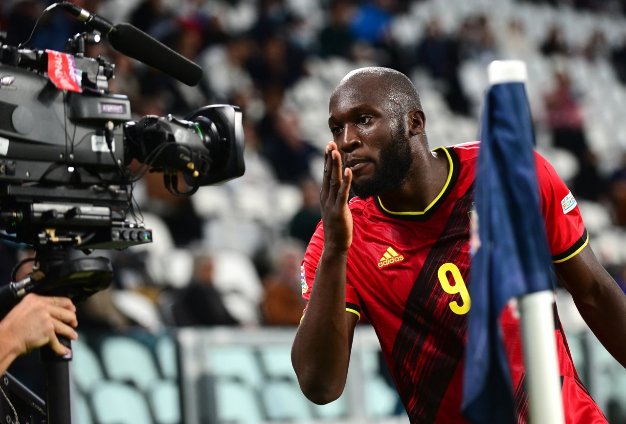 Romelu Lukaku slavi pogodak