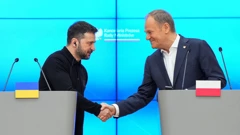 Volodimir Zelenski i Donald Tusk