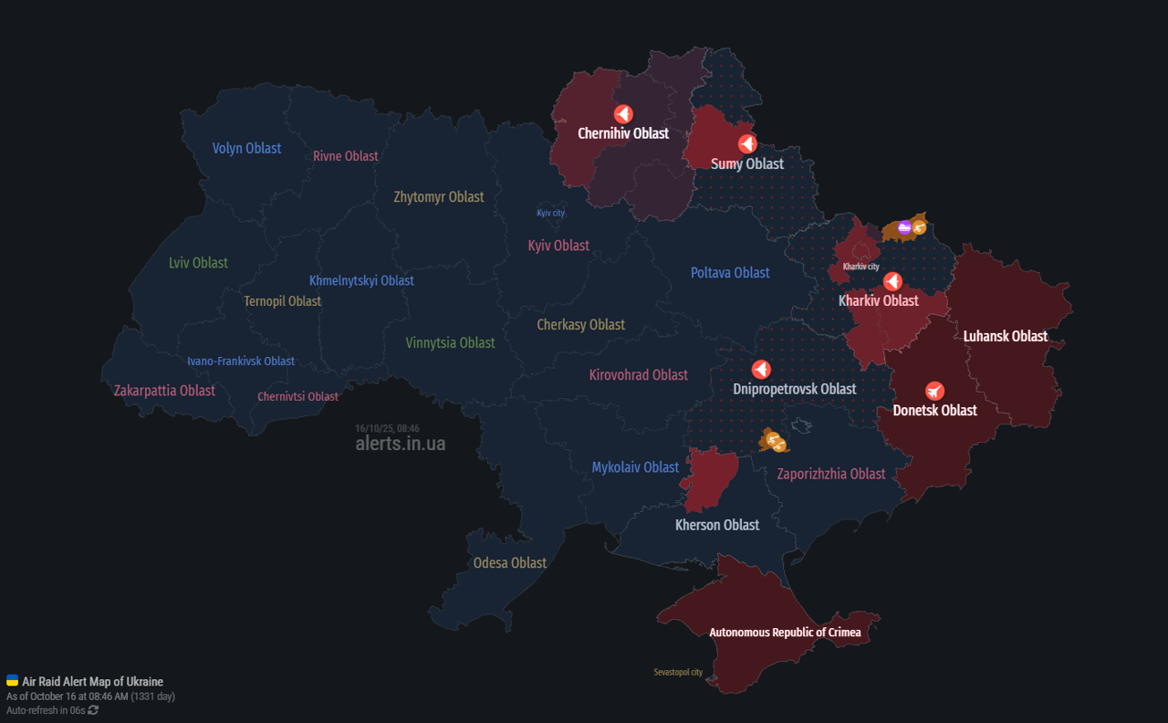 Ruski dronovi iznad SI Ukrajine
