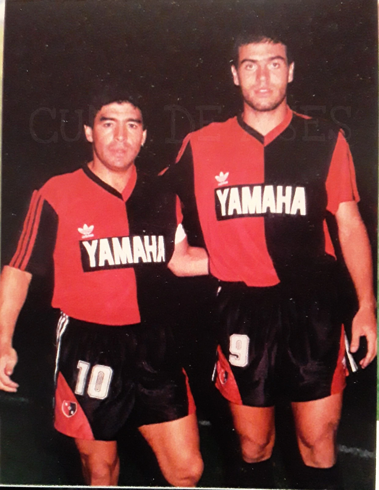 Diego Maradona y Ivan Gabrich