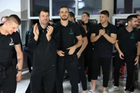 Našice: Spektakularan doček rukometaša Nexea , Foto: Davor Javorovic /PIXSELL