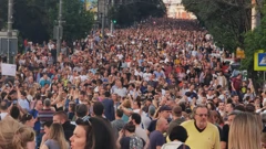 Beograd: Peti građanski prosvjed mjesec dana nakog tragedije u školi