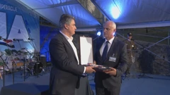 Dodjela odlikovanja umirovljenom general-bojniku Jozi Milićeviću, Foto: HRT/HTV