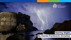 "Stormy night" - posebno pohvaljena fotografija od strane SMO, Foto: Daniel Pavlinović/SMO-WMO/HRT