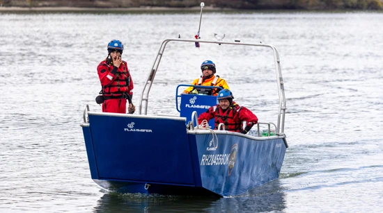 Croatian Police search for missing illegals on the Danube River