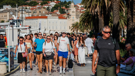 Turisti u Splitu