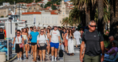 Turisti u Splitu