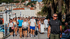 Turisti u Splitu