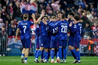Slavlje igrača Hrvatske, Foto: Matija Habljak /PIXSELL
