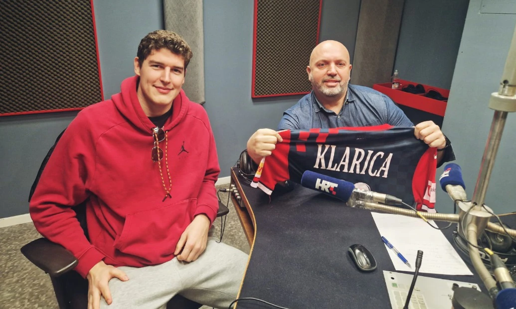 Luka Lovre Klarica i novinar Željko Kapelari