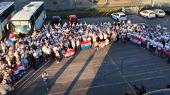 Iz Gospića za Zagreb krenuli na prosvjed, Foto: Izvor:/Screenshot facebooka GI "Gospić je naš dom"