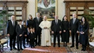 Croatian delegation visiting Pope Leo XIV