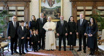 Croatian delegation visiting Pope Leo XIV