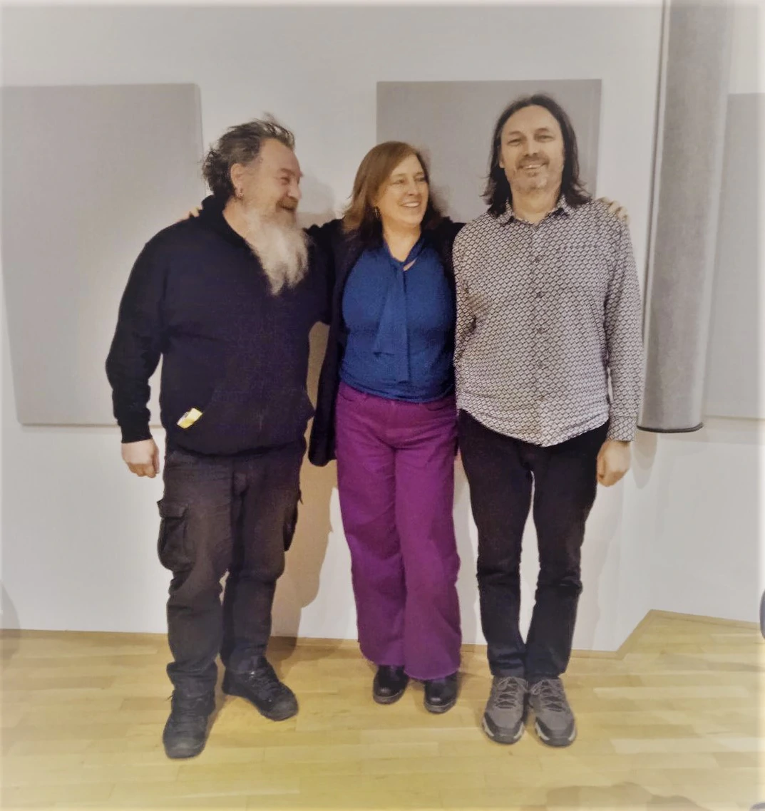 Dalibor Piskrec, tonski majstor; Stephanie Jamnicky, redateljica; Maro Market, skladatelj.