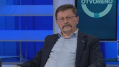 Vilim Ribić, predsjednik Nezavisnog sindikata znanosti i visokog obrazovanja, Foto: HTV/HRT