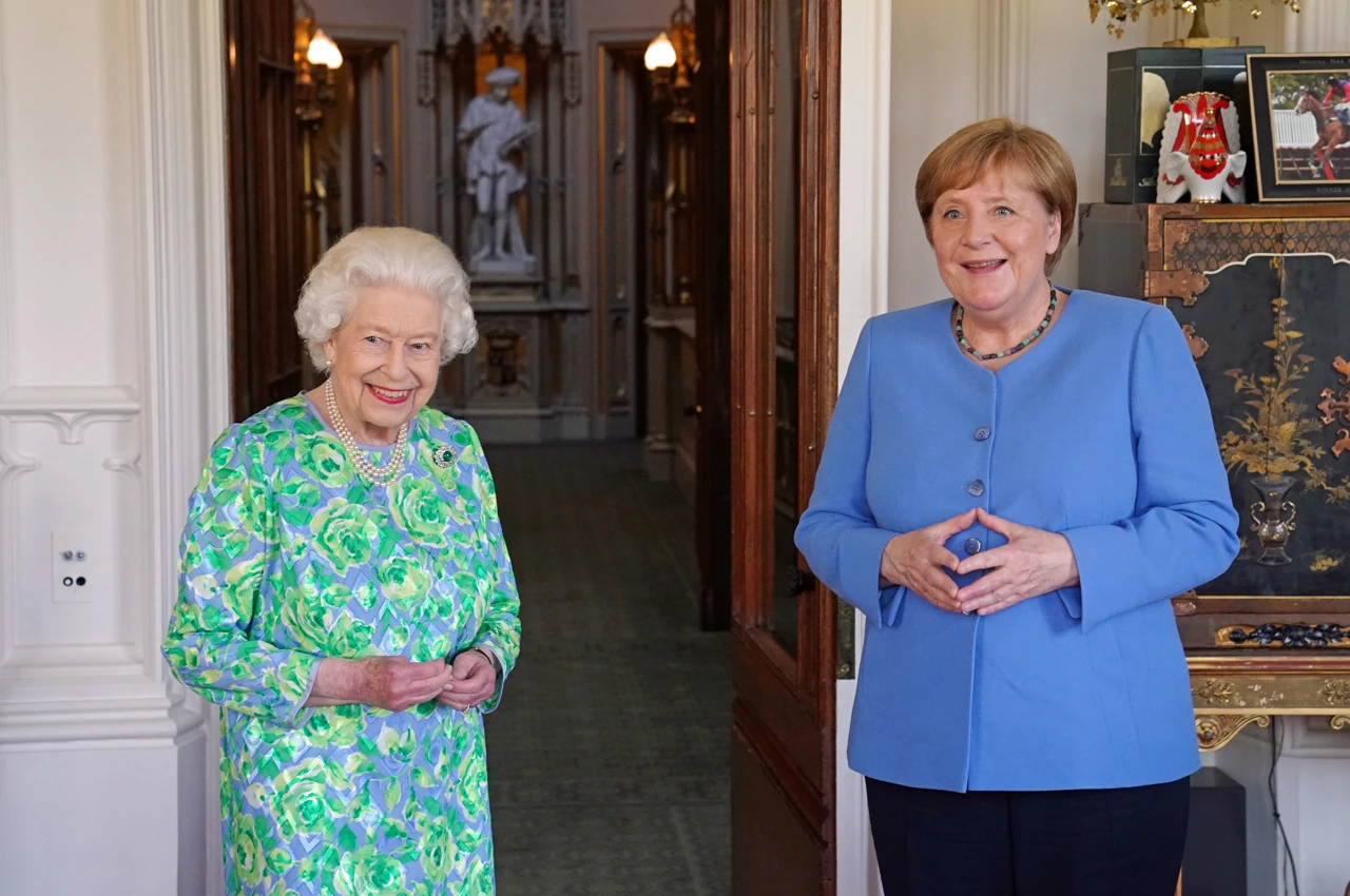 Kancelarku je primila i kraljica Elizabeta II.