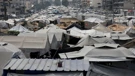 Palestinci, raseljeni izraelskom vojnom ofenzivom, sklonili su se u šatorski kamp u gradu Gazi