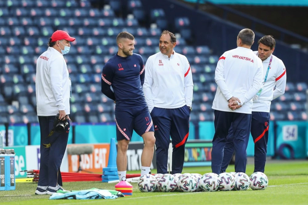 Trening vatrenih na Hampden Parku, Foto: Luka Stanzl/PIXSELL