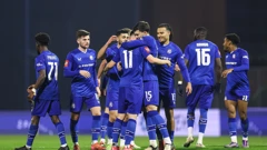 Slavlje igrača Dinama