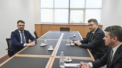 Sastanak Andreja Plenkovića i Davora Pranjića