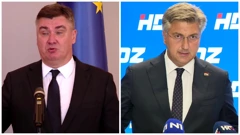 Predsjednik Republike Zoran Milanović i predsjednik Vlade Andrej Plenković