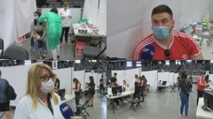Cijepljenje studenata u Splitu
