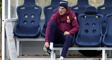 Izbornik Engleske Thomas Tuchel na treningu uoči ogleda sa Srbijom