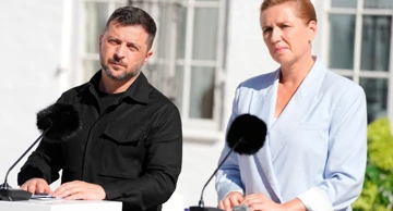 Zelenski s danskom premijerkom