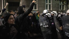  Prosvjed pred Skupštinom u Beogradu , Foto: Marko Djurica/Reuters