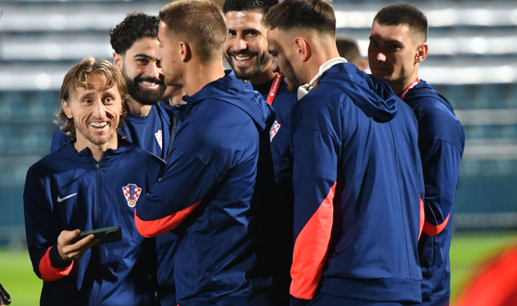 Luka Modrić i Mario Pašalić