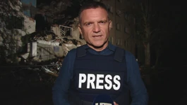 Dragan Nikolić iz Ukrajine za Dnevnik HTV-a