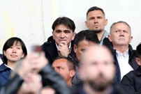 Utakmicu prate Zlatko Dalić i Dejan Lovren, Foto: Luka Stanzl/PIXSELL