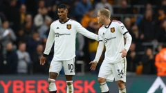 Marcus Rashford i Donny van de Beek