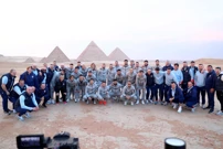 Vatreni u posjetu piramidama, Foto: Matija Habljak/PIXSELL