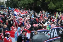 Navijački korteo u Splitu , Foto: Sanjin Strukić/PIXSELL