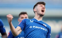 Petar Sučić slavi gol za 1:0, Foto: Luka Stanzl/PIXSELL