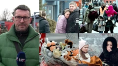 Igor Rotim na granici Slovačke i Ukrajine