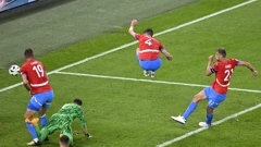 Pogodak Češke za 1:1, Foto: Fabian Bimmer/REUTERS
