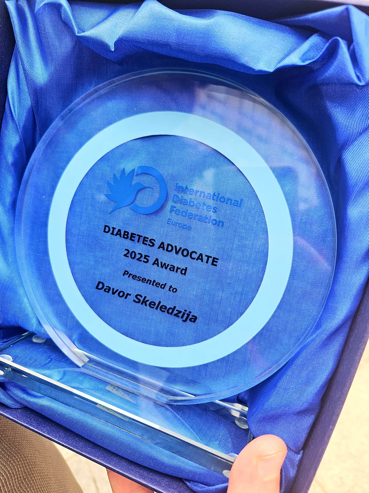 IDF Europe Advocate Award 2025