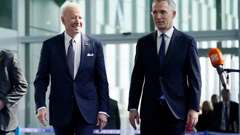Jens Stoltenberg s američkim predsjednikom 