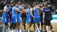 Slavlje slovenskih košarkaša