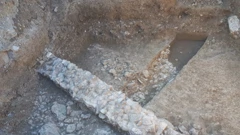 Arheološki nalaz pokraj hotela Albatros u Cavtatu, Foto: Regionalni dnevnik/HTV/HRT