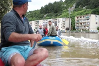 Čamac - važno prijevozno sredstvo u Obrovcu, Foto: Sime Zelic/PIXSELL