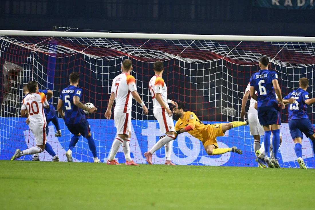 Kramarić zabija za 2:0, Foto: Goran Mehkek/CROPIX