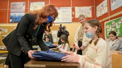 Djeca iz Ukrajine na nastavi u OŠ Varaždinske Toplice