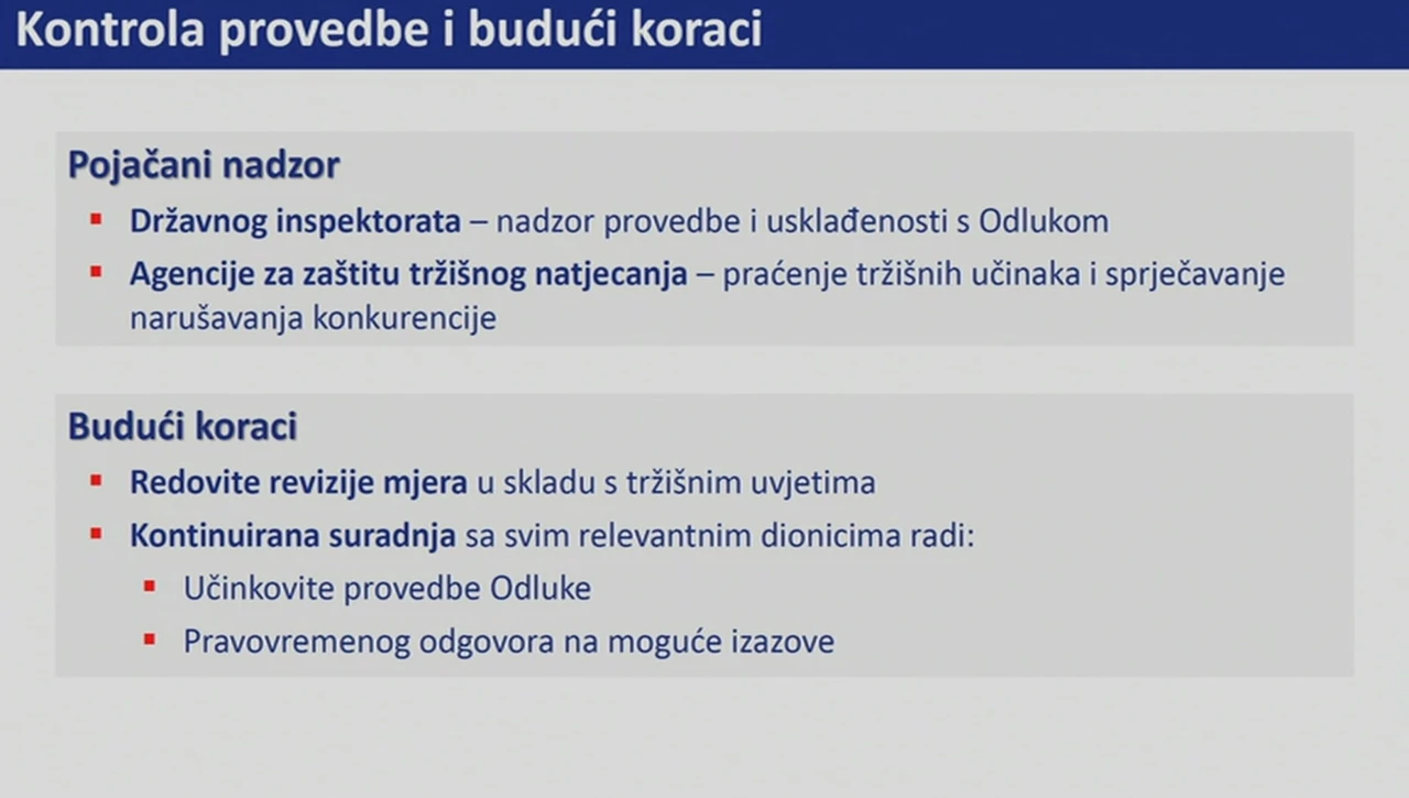 2. Kontrola provedbe i budući koraci