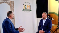 Mario Raguž i imam Admir ef. Muhić, Foto: Pozitivno /HRT