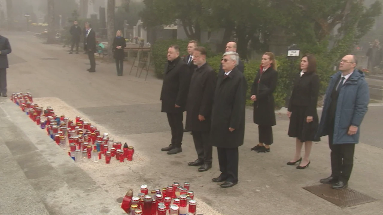 Predsjednik Sabora položio vijence na Mirogoju