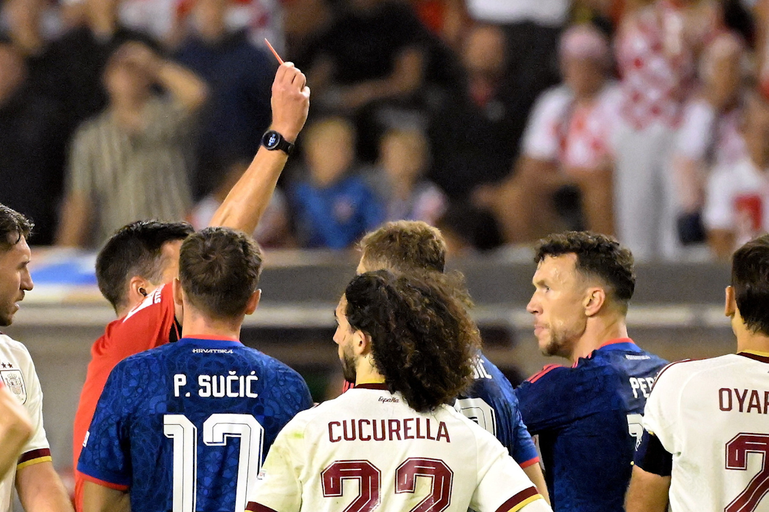 Ivan Perišić dobio crveni karton
