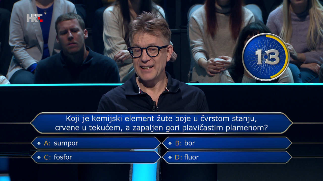Robert Lojpur, Foto: Tko želi biti milijunaš?/HRT